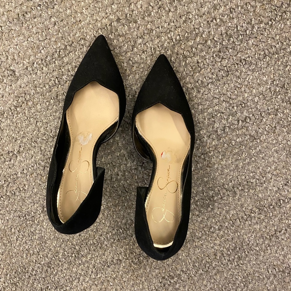 Jessica Simpson black heels size 6.5
